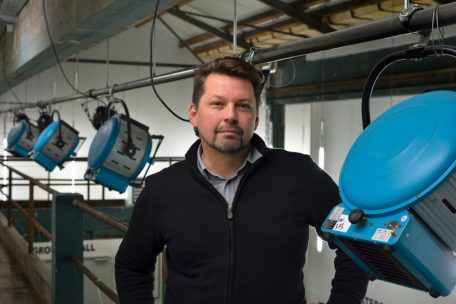 Mitbegründer des „Aerowaves Dance Festival Luxembourg“ und Direktor des Trois C-L: Bernard Baumgarten