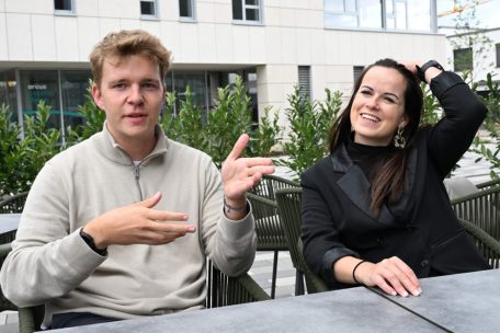 Jonk Sozialisten / „Keine Kopfnicker“: Die Doppelspitze aus Danielle Filbig und Max Molitor im Interview