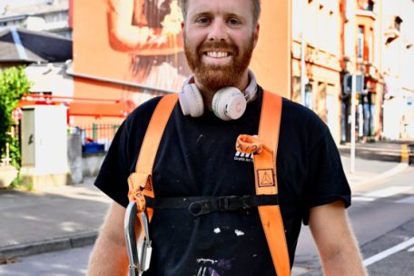 Der Künstler Raphael Gindt