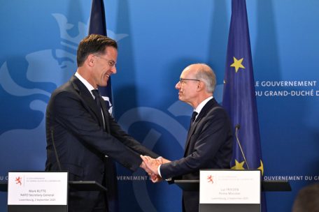 Best Buddies: Mark Rutte und Luc Frieden