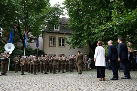 Ein Ständchen für den Gast