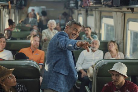 George Clooney in einer Szene aus „Jay Kelly“