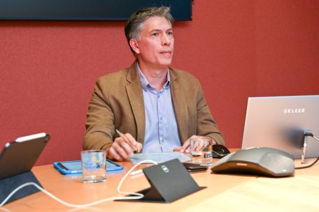 Bürgermeister Néckel Polfer ist seit Oktober 2024 im Amt