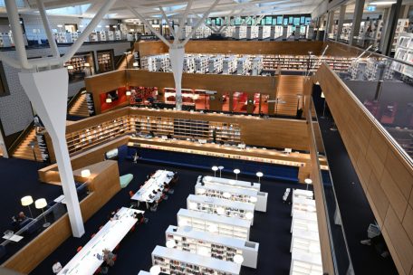 Bibliotheken, hier die BnL, sind heute weitaus mehr als einfache Lesesäle