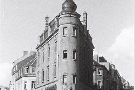 Foto des „Streckeisen“ am Boulevard de la Pétrusse in Luxemburg, Bahnhofsviertel. In diesem Gebäude war in den 1930er Jahren das Beth-Am Iwri untergebracht.