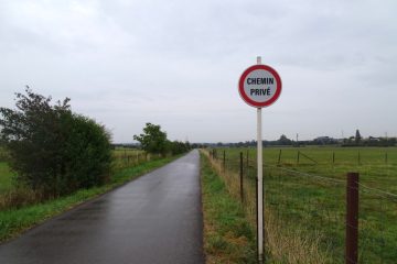 Kayl / Privatweg-Schilder auf Radweg wurden ohne Zustimmung von Syndikat aufgestellt