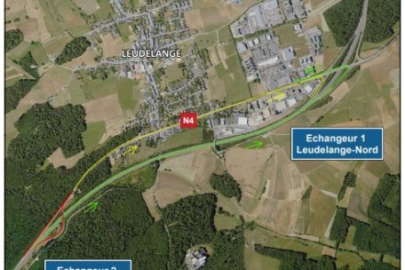 Die Anschlussstelle Leudelingen-Süd wird über das Wochenende gesperrt