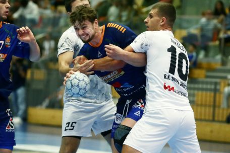 Handball-Europapokal / Die Hoffnung lebt: HBD will in Skopje Vier-Tore-Rückstand aufholen