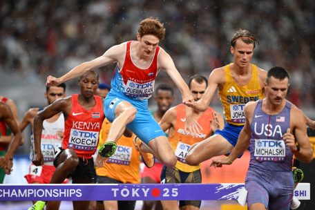 3.000 Meter Hindernis / Ruben Querinjean steht im WM-Finale
