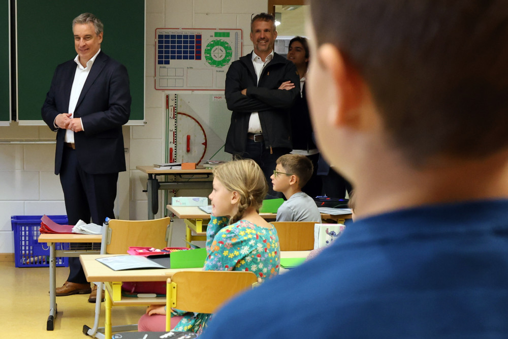 Meisch in Roodt-Syr / Zur „Schoulrentrée“: Bildungsminister besucht traditionell Grundschule