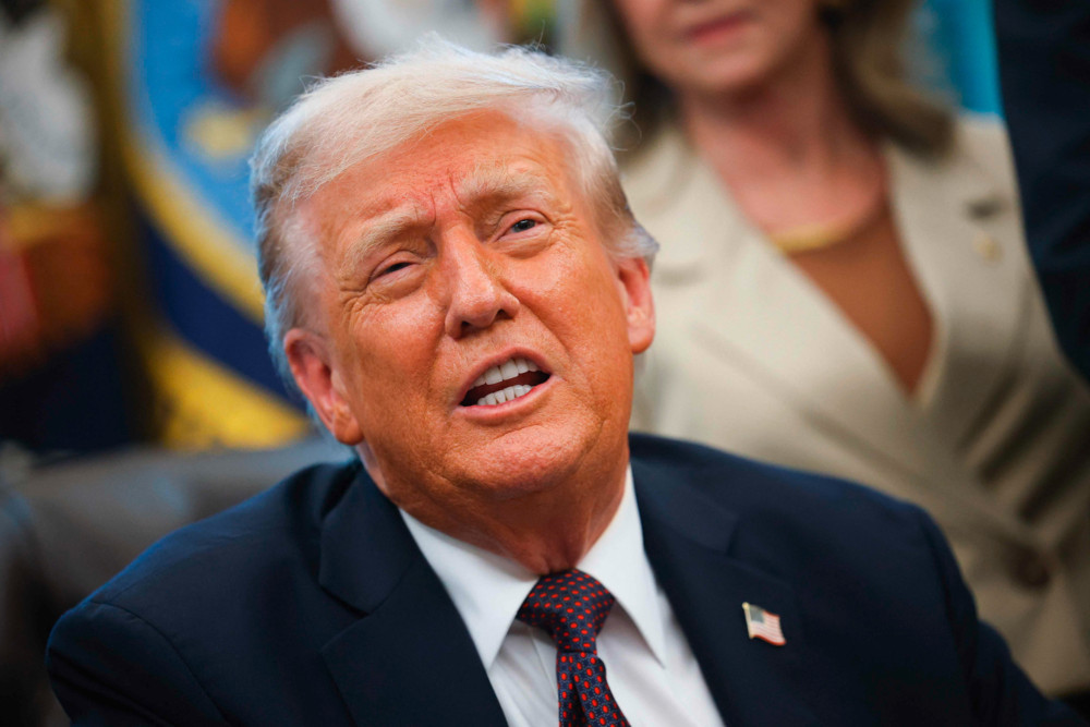 USA / Präsident Donald Trump kündigt Milliarden-Klage gegen „New York Times“ an