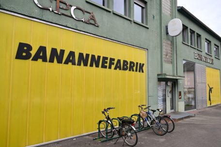Der Sitz der Theater Federatioun und anderer Kulturinstitutionen Luxemburgs: die Banannefabrik in Bonneweg