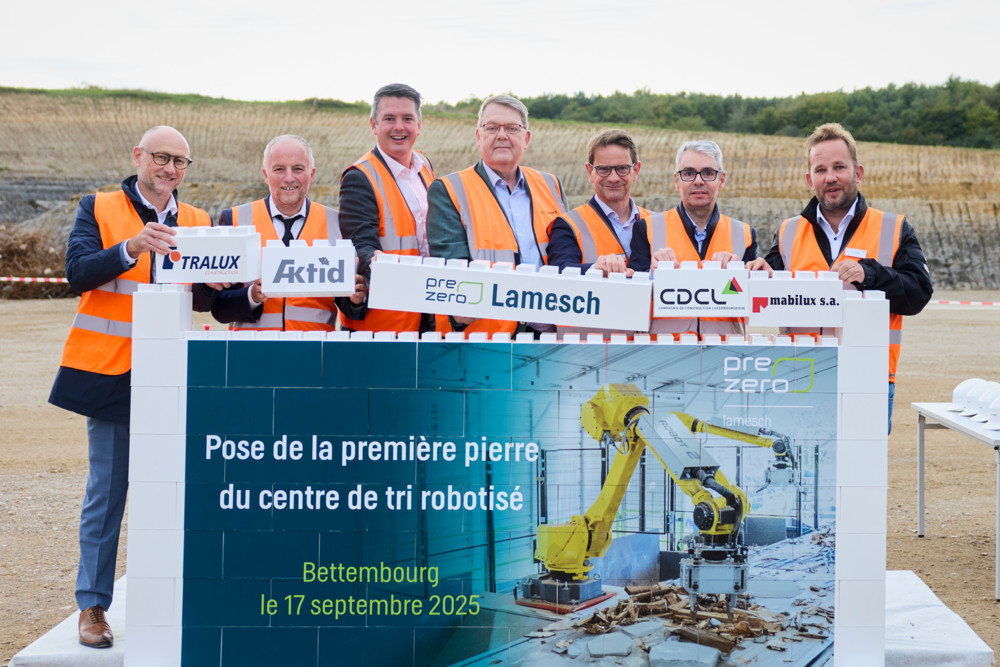 „PreZero Lamesch“ / Neues Hightech-Sortierzentrum kommt nach Bettemburg