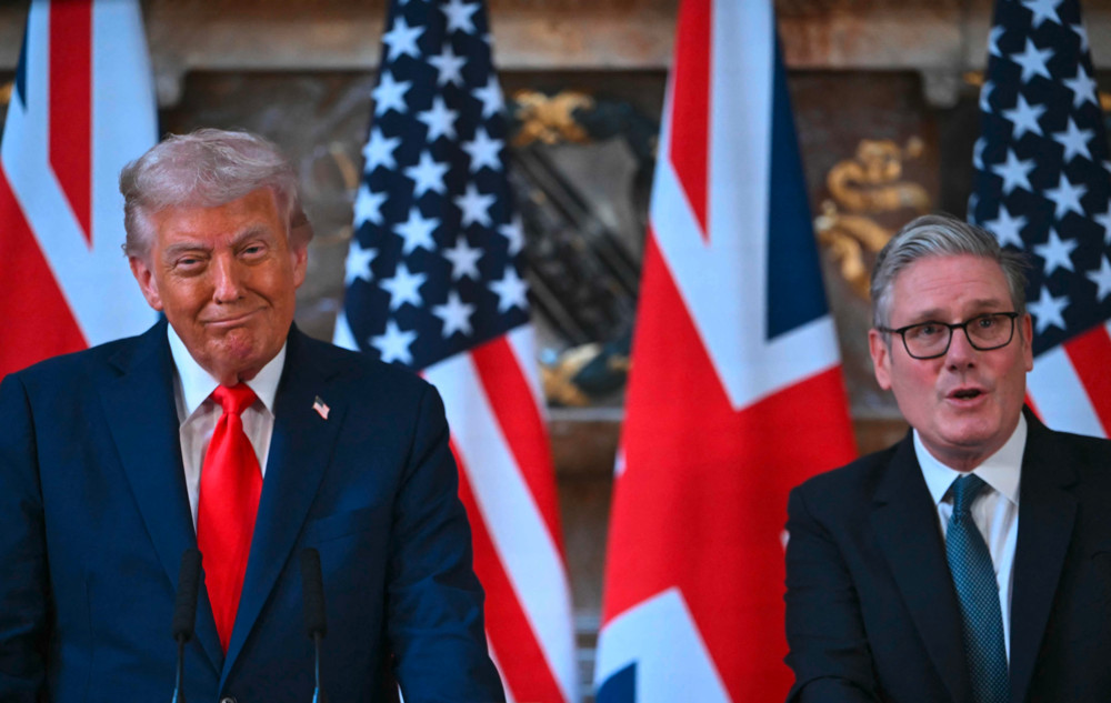 Großbritannien / Trump auf Staatsbesuch: Kein öffentlicher Streit mit Premier Starmer