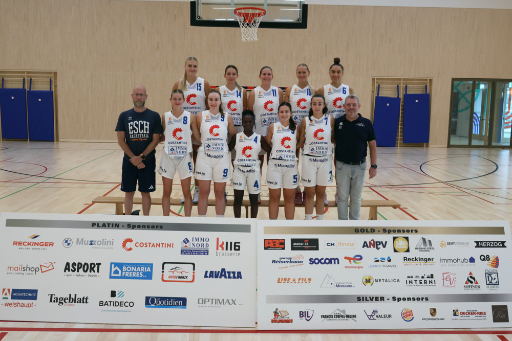 Enovos League Damen / Basket Esch will den Blick wieder nach oben richten