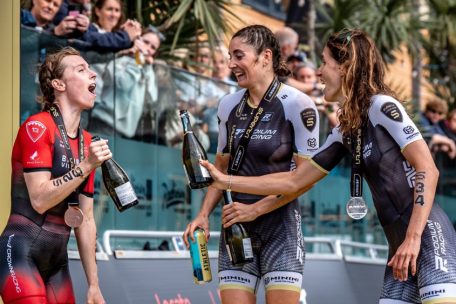 Triathlon / Jeanne Lehair feiert ihren nächsten Supertri-Erfolg 