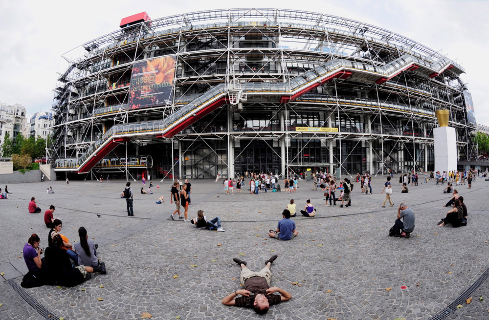 Frankreich / Pariser Centre Pompidou schließt für mehrere Jahre