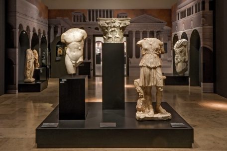 Impression aus der Ausstellung im Rheinischen Landesmuseum