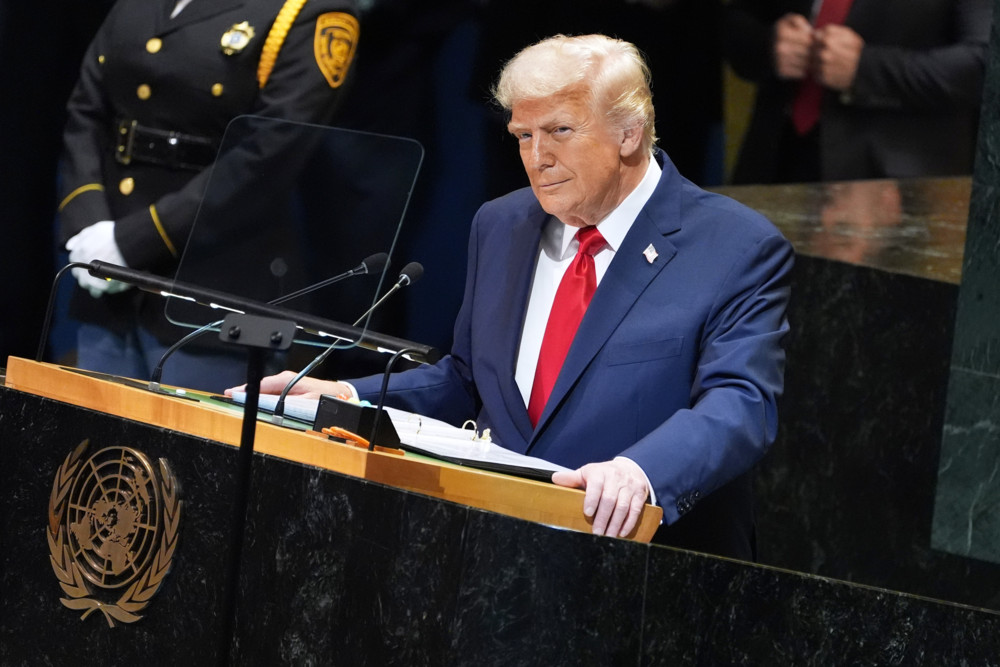 New York / Trump attackiert UN und offene Grenzen