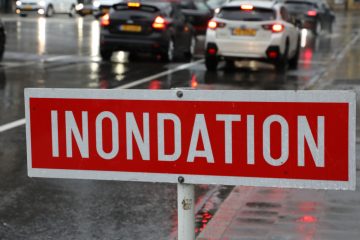 Starkregen in Luxemburg / Behörden verordnen Tempo 90 auf der A1 – erste Straßen wegen Überschwemmung gesperrt