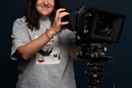 Die Fotografin&nbsp;Tetiana Popyk