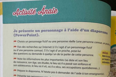 „Anale“ statt „finale“ Aktivität / Peinlicher Druckfehler in Luxemburger Schulbüchern: Ministerium lässt Französisch-Lehrmaterial zurückziehen
