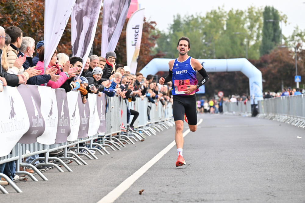 Route du Vin / Bob Bertemes und Jenny Gloden sind neue Landesmeister im Halbmarathon