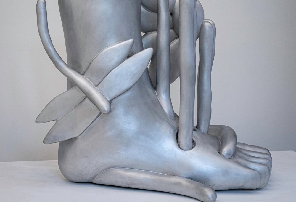 Galerie GoArt / Martine Feipel und Jean Bechameil stellen preisgekrönte Skulptur in Esch aus