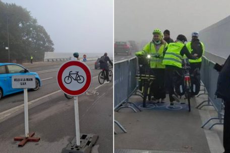 Wegen Thronwechsel / ProVelo stört Schiebe-Pflicht auf der „Rouder Bréck“ – Verkehrsschöffe: „Es gibt nicht nur Radfahrer“