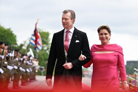 Abschiedsvisite / Großherzog Henri besucht ein letztes Mal die Polizei