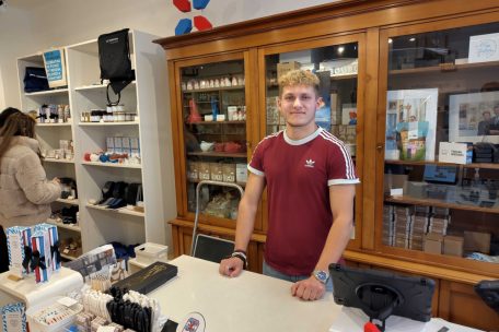 Nico ist Verkäufer beim „Luxembourg House“