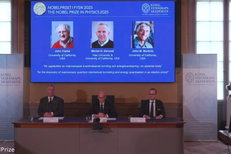 Stockholm / Physik-Nobelpreis geht an drei Quantenforscher