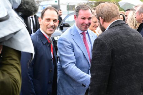 Der Düdelinger Dan Biancalana (LSAP) hat Grand-Duc Guillaume am Samstag empfangen