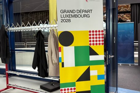 Hinter dieser Tür wurde Luxemburgs Bewerbung präsentiert