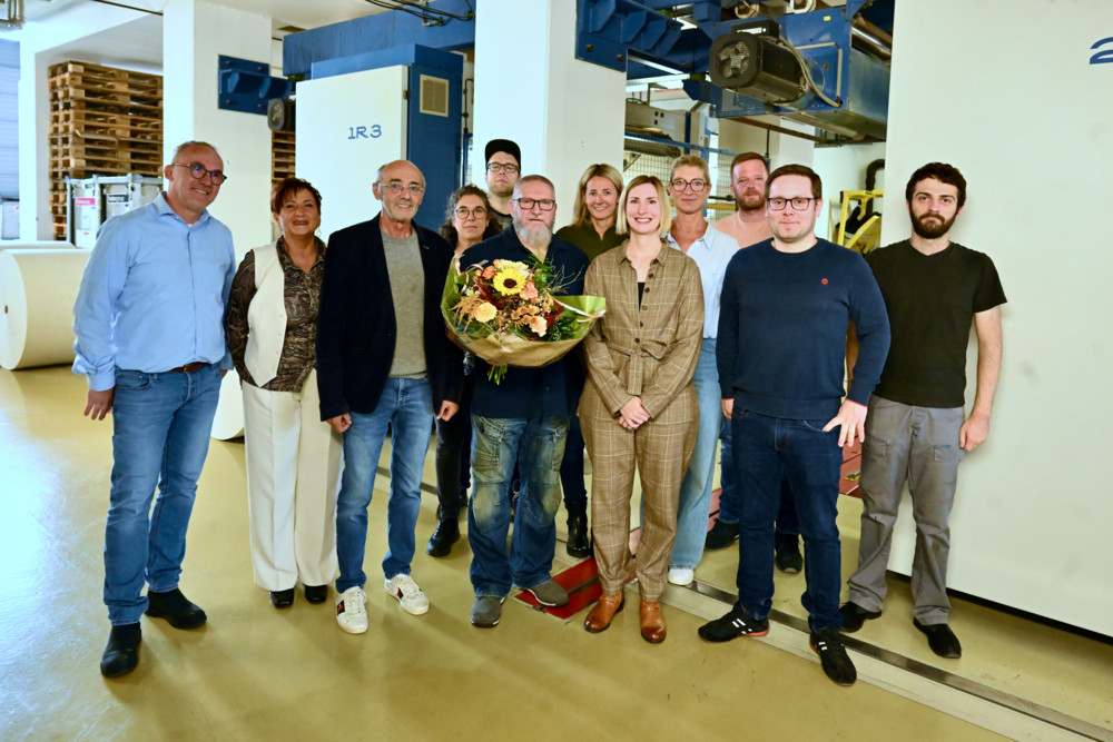 33 Jahre im Dienst der Editpress-Gruppe / Romain Cerri wird in den Ruhestand verabschiedet