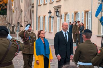 Zu Besuch in Luxemburg / „Wer kein Opfer werden will, der muss stark sein“: Ukrainischer Verteidigungsminister hat klare Worte im Gepäck