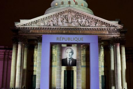 Die Überführung von Robert Badinter ins Panthéon