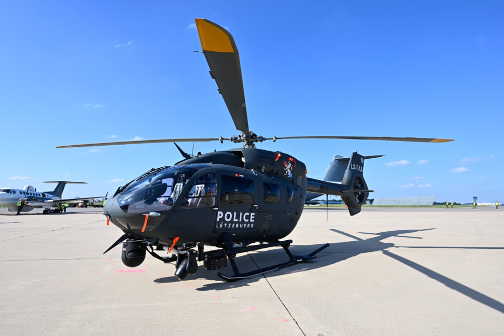 Luxemburg-Stadt / Polizei fahndet mit Helikopter nach Einbrechern