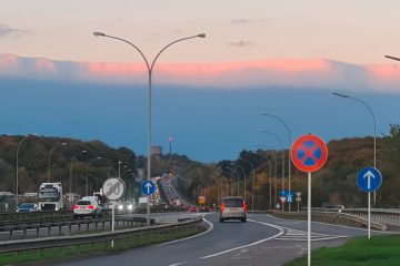 Spektakuläre Wolkenwand / Was hat sich da über Luxemburg aufgetürmt?