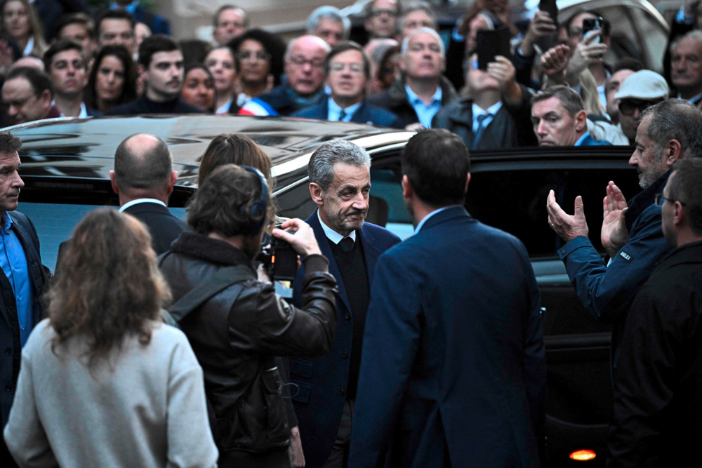 France / Sarkozy est incarcéré depuis mardi à la prison de la Santé