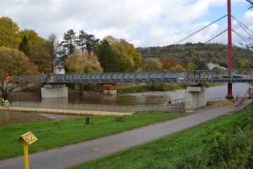 Diekirch / Ersatzbrücke soll ab Mitte November begehbar sein – Sanierung der „Ficellesbréck“ nicht vor 2028