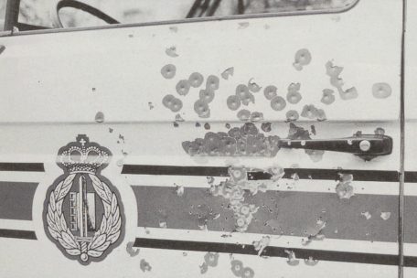 Bei der Flucht der Bankräuber kam es mehrmals zu Schusswechseln mit der Polizei