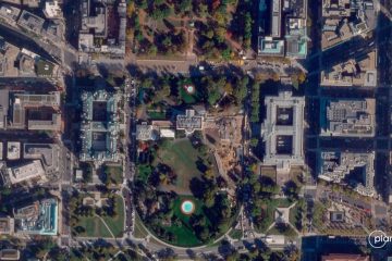 Trumps Ballsaal-Bau / Ostflügel vom Weißen Haus komplett abgerissen