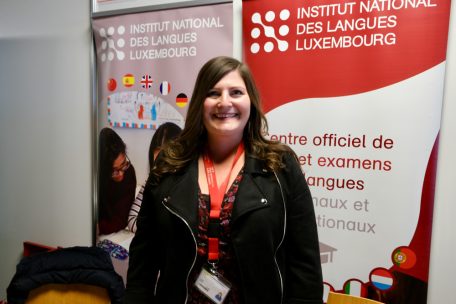 Jessica Kreins ist Sprachlehrerin am „Institut national des langues“