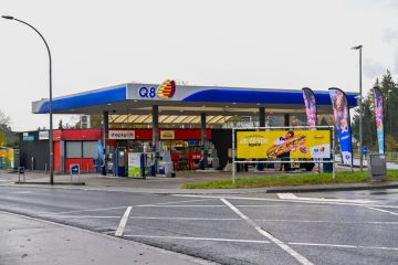 Bridel / Bewaffneter Überfall auf Tankstelle – Polizei fahndet nach zwei Tätern