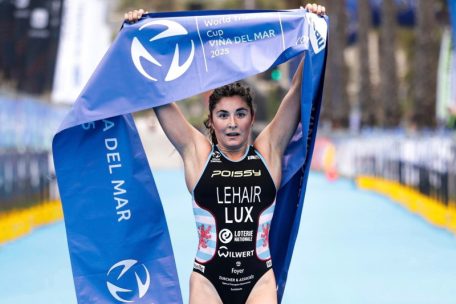 Triathlon / Jeanne Lehair feiert Weltcup-Sieg in Chile