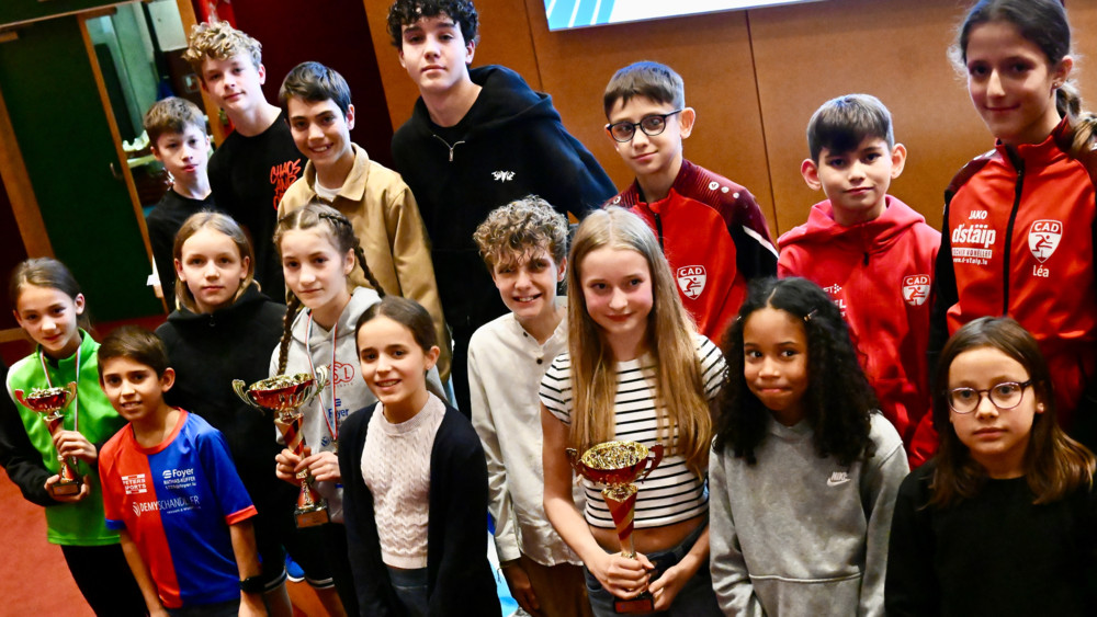 Feierstunde in der Coque / Leichtathletik-Nachwuchs der Challenge Tageblatt geehrt