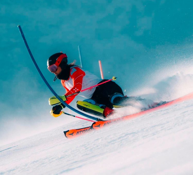 Mitten im Entwicklungsprozess / Skirennfahrerin Gwyneth ten Raa hat seit Monaten alles auf Olympia ausgerichtet