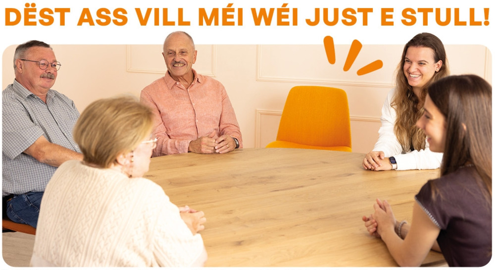 Kampagne der „Agence du bénévolat“  / Mitmachen erwünscht: „Dëst ass vill méi wéi just e Stull!“