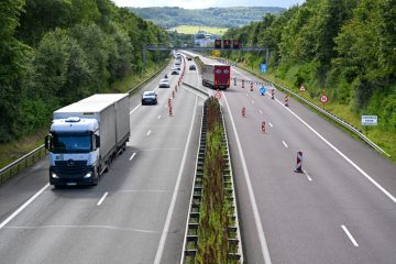 Verkehrsmeldung / A1 in Richtung Luxemburg wegen Verkehrsunfall komplett gesperrt